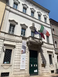 Palazzo Trentini a Trento - edificio con sede del Consiglio provinciale adibito anche ed esposizioni museali